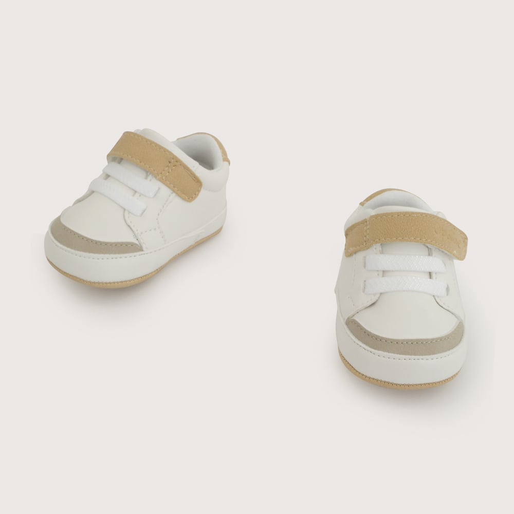 ZAPATILLA VELCRO PARA NIÑO COLOR BLANCO OPALINE - 4