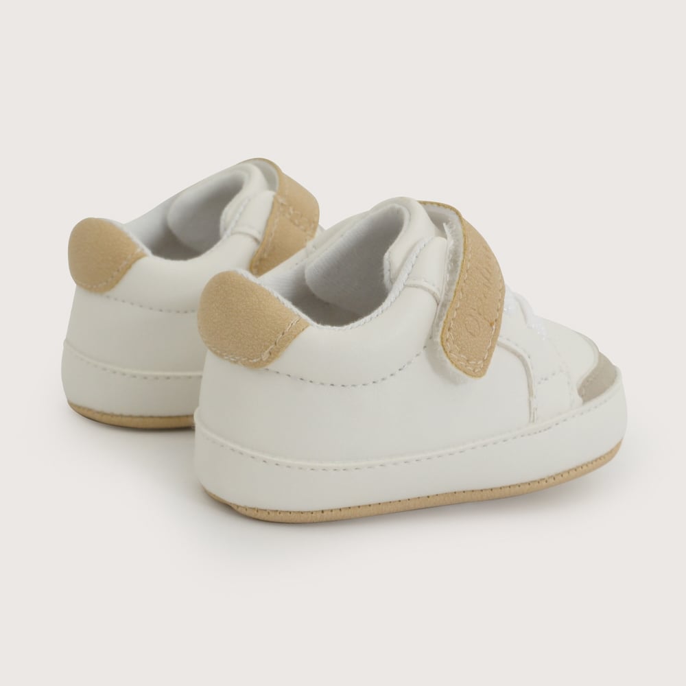 ZAPATILLA VELCRO PARA NIÑO COLOR BLANCO OPALINE - 5
