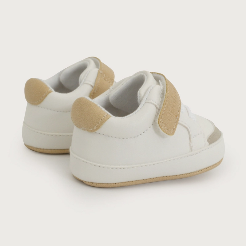 ZAPATILLA VELCRO PARA NIÑO COLOR BLANCO OPALINE - 5