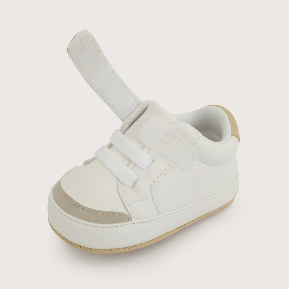 ZAPATILLA VELCRO PARA NIÑO COLOR BLANCO OPALINE - 6