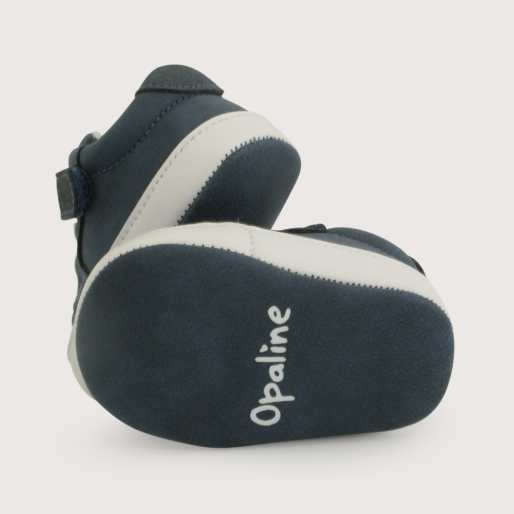 ZAPATILLA VELCRO PARA NIÑO COLOR AZUL OPALINE - 3