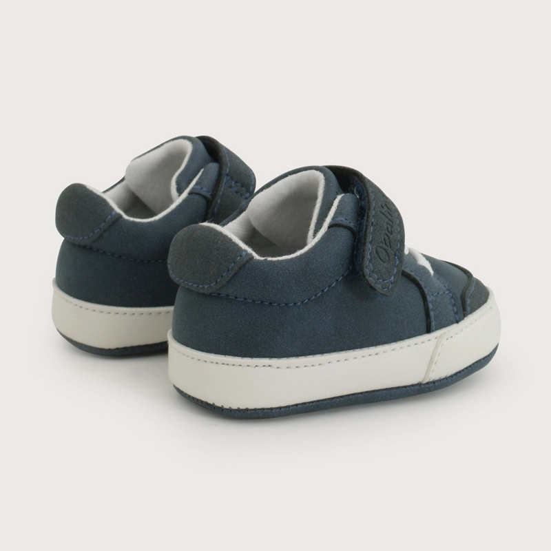 ZAPATILLA VELCRO PARA NIÑO COLOR AZUL OPALINE - 5