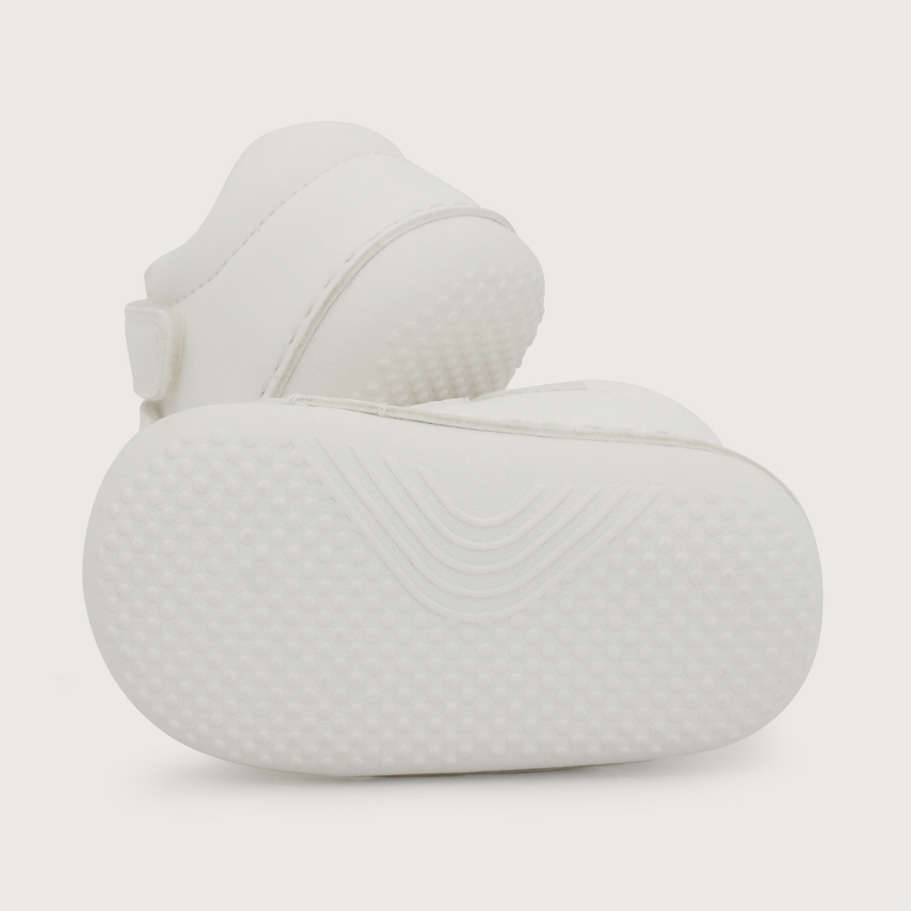 ZAPATILLA GATEADOR BLANCA NIÑA OPALINE - 3