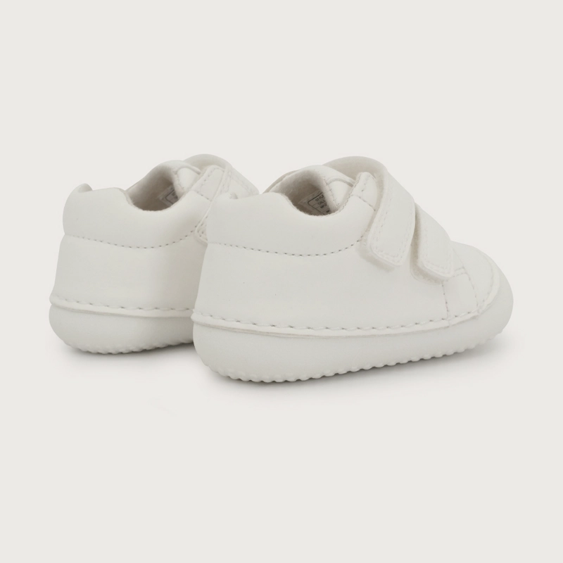 ZAPATILLA GATEADOR BLANCA NIÑA OPALINE - 5