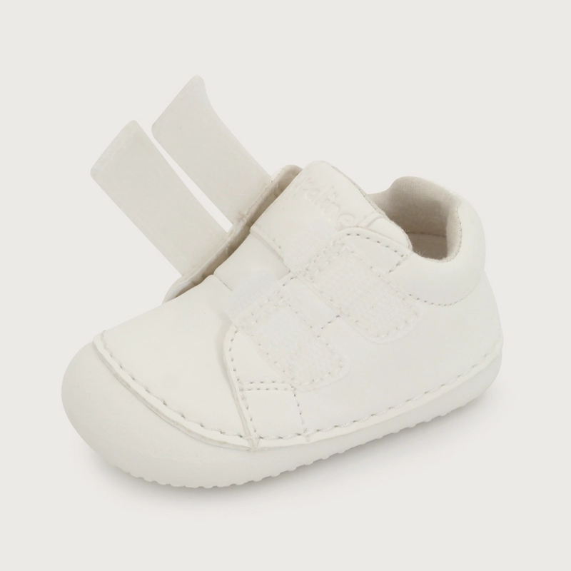 ZAPATILLA GATEADOR BLANCA NIÑA OPALINE - 6