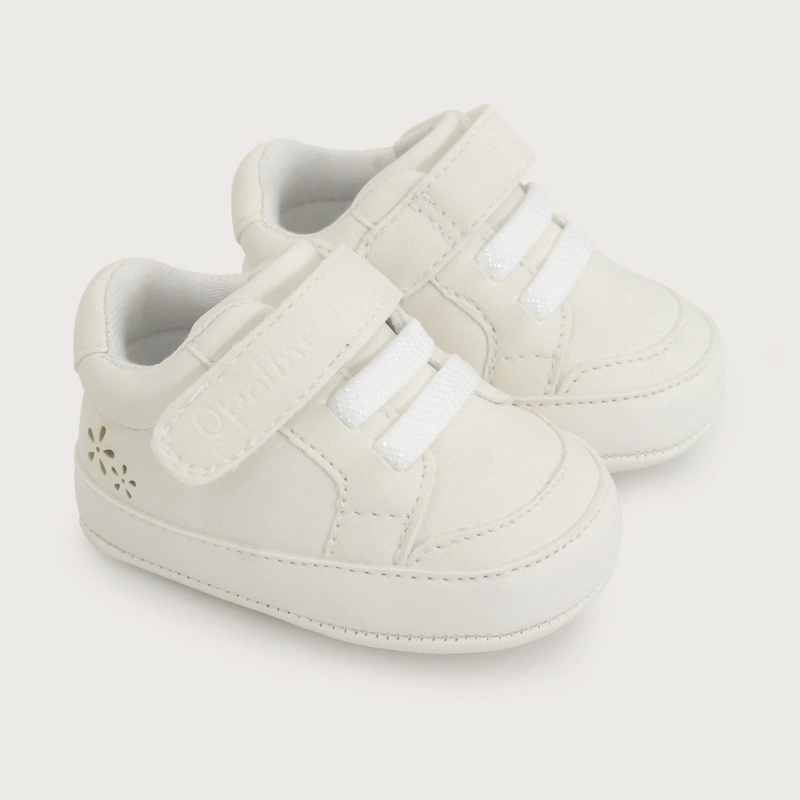 ZAPATILLA PARA NIÑA COLOR BEIGE OPALINE - 1