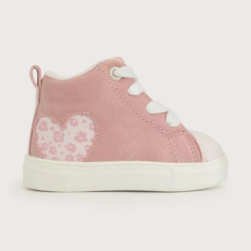 ZAPATILLA CAÑA ALTA CASUAL SANDIA NIÑA OPALINE - 2