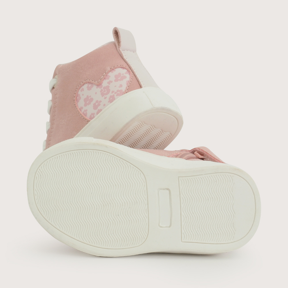 ZAPATILLA CAÑA ALTA CASUAL SANDIA NIÑA OPALINE - 3