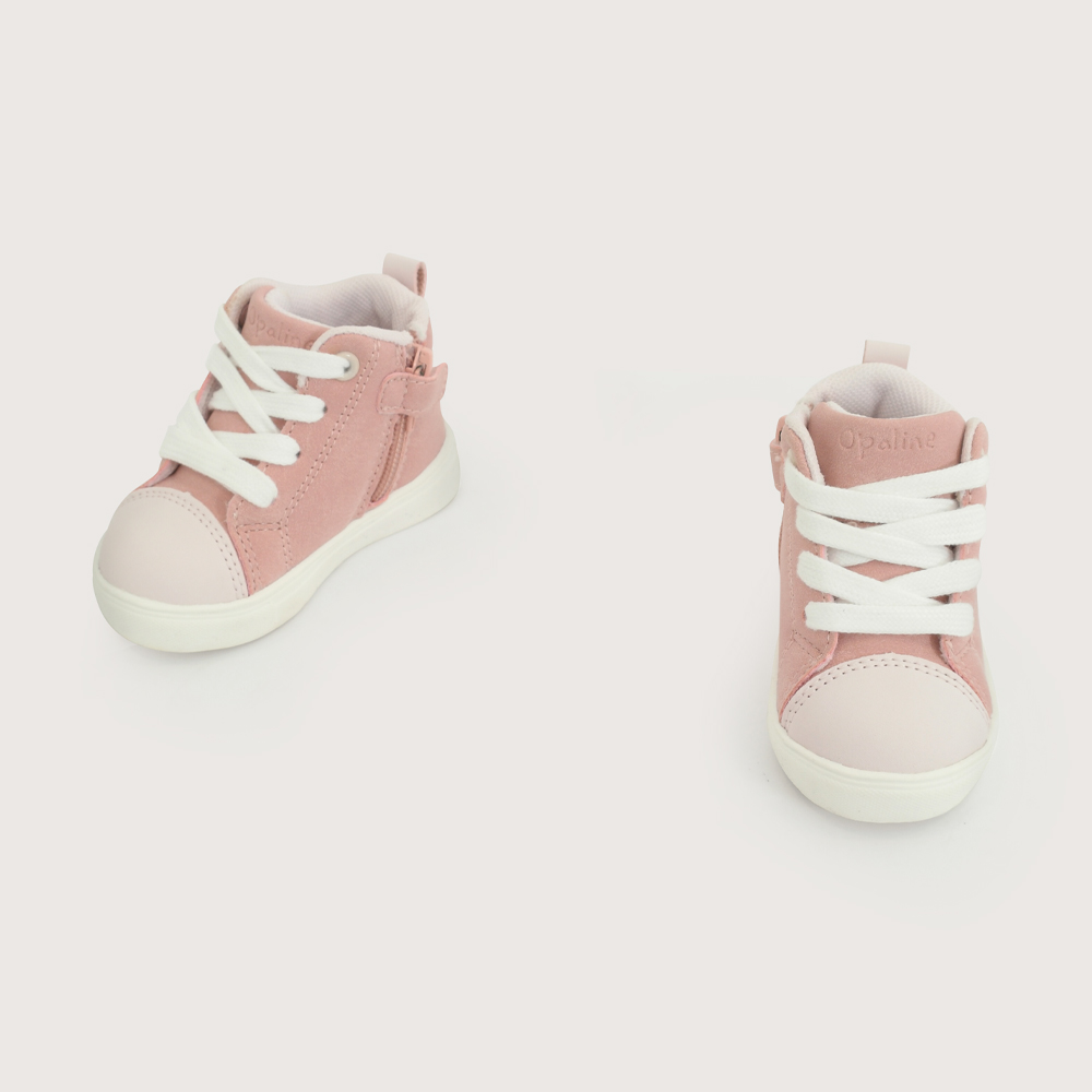 ZAPATILLA CAÑA ALTA CASUAL SANDIA NIÑA OPALINE - 4