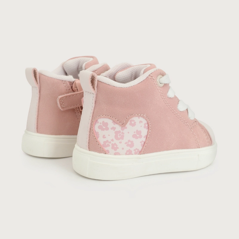 ZAPATILLA CAÑA ALTA CASUAL SANDIA NIÑA OPALINE - 5