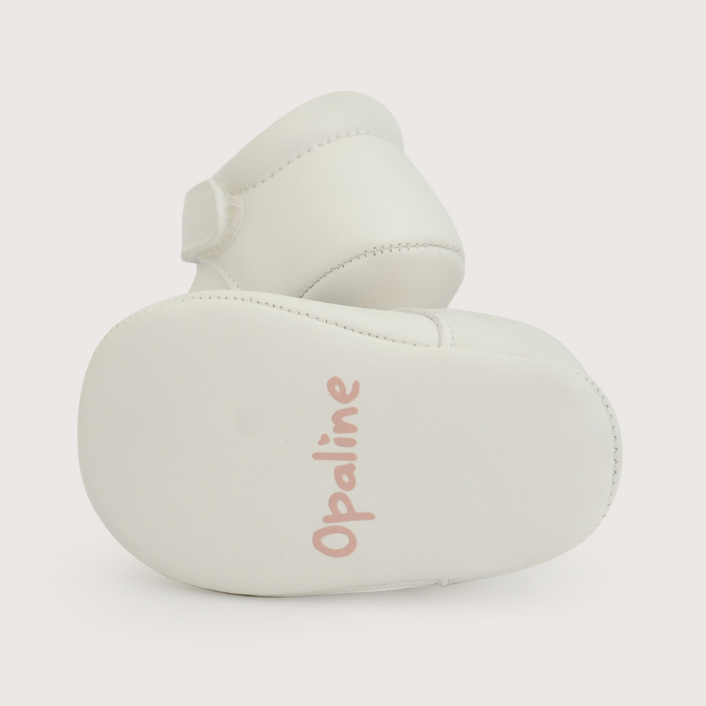 ZAPATO CEREMONIA BLANCO BEBE  OPALINE - 3
