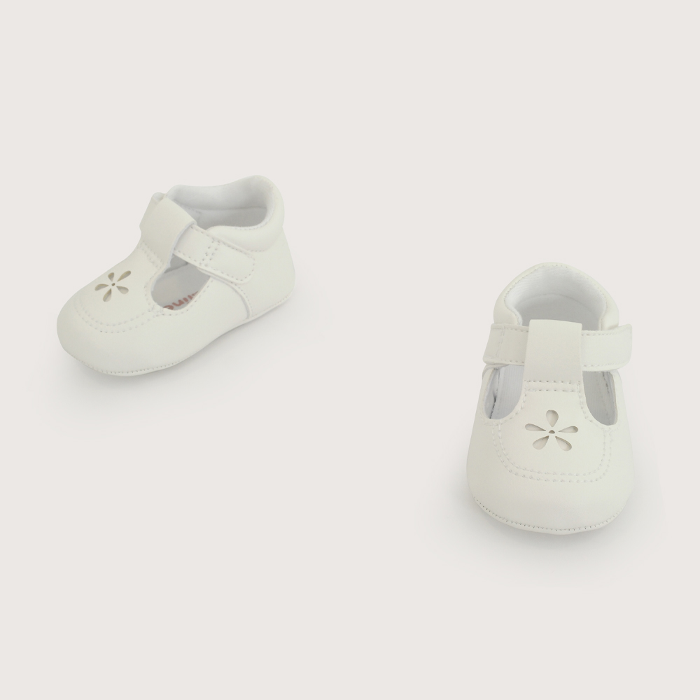 ZAPATO CEREMONIA BLANCO BEBE  OPALINE - 4