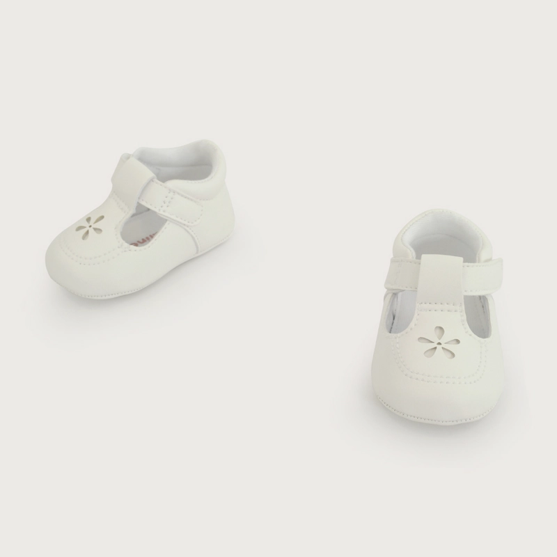ZAPATO CEREMONIA BLANCO BEBE  OPALINE - 4