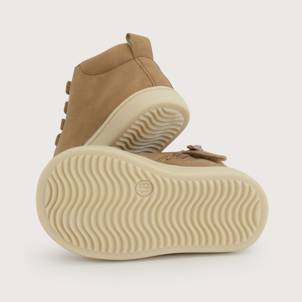 ZAPATILLA ALTA CAMEL NIÑO OPALINE - 3