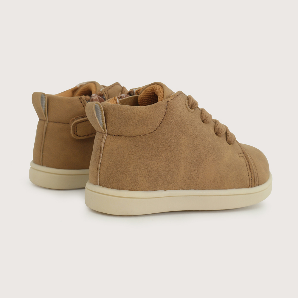 ZAPATILLA ALTA CAMEL NIÑO OPALINE - 4