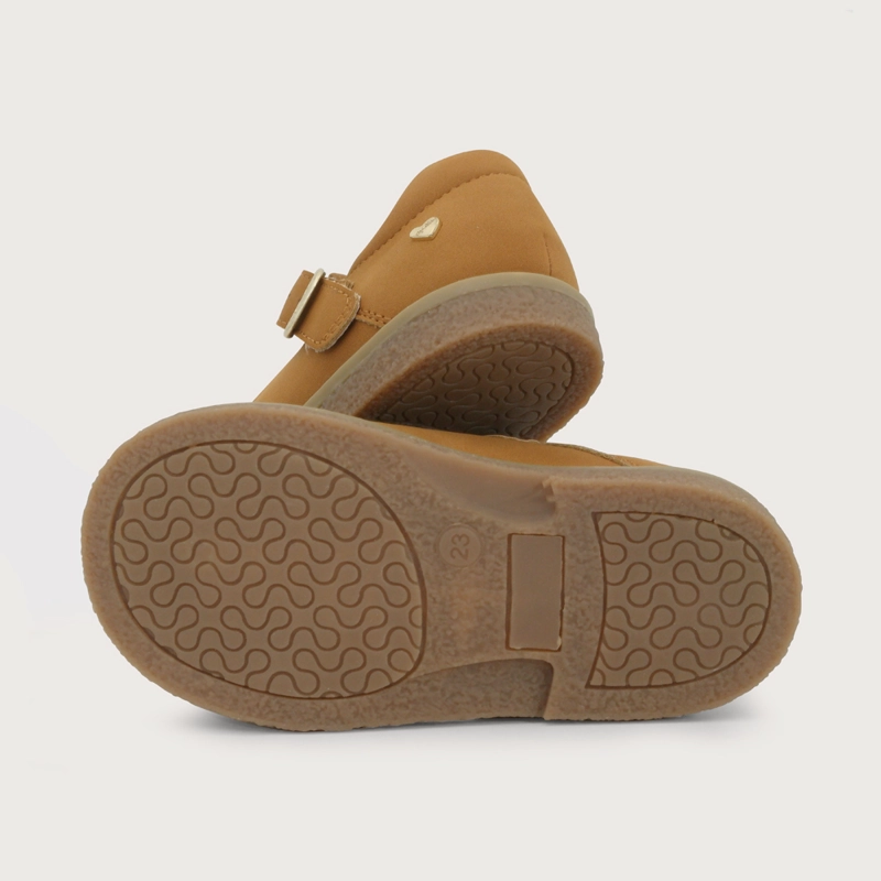 ZAPATO REINA CASUAL CAMEL NIÑA OPALINE - 3