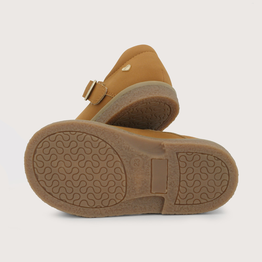 ZAPATO REINA CASUAL CAMEL NIÑA OPALINE - 3