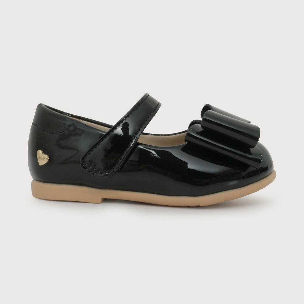 BALLERINA CASUAL NEGRA NIÑA OPALINE - 2