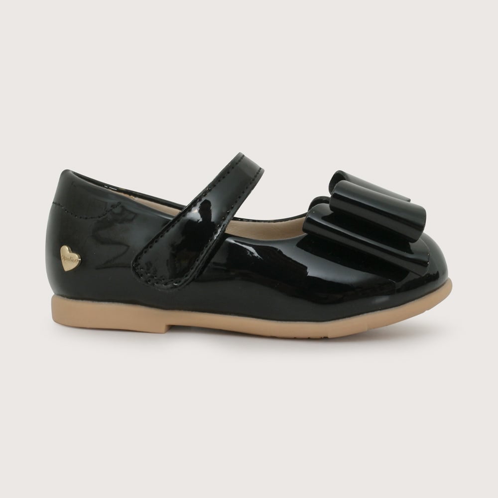 BALLERINA CASUAL NEGRA NIÑA OPALINE - 2