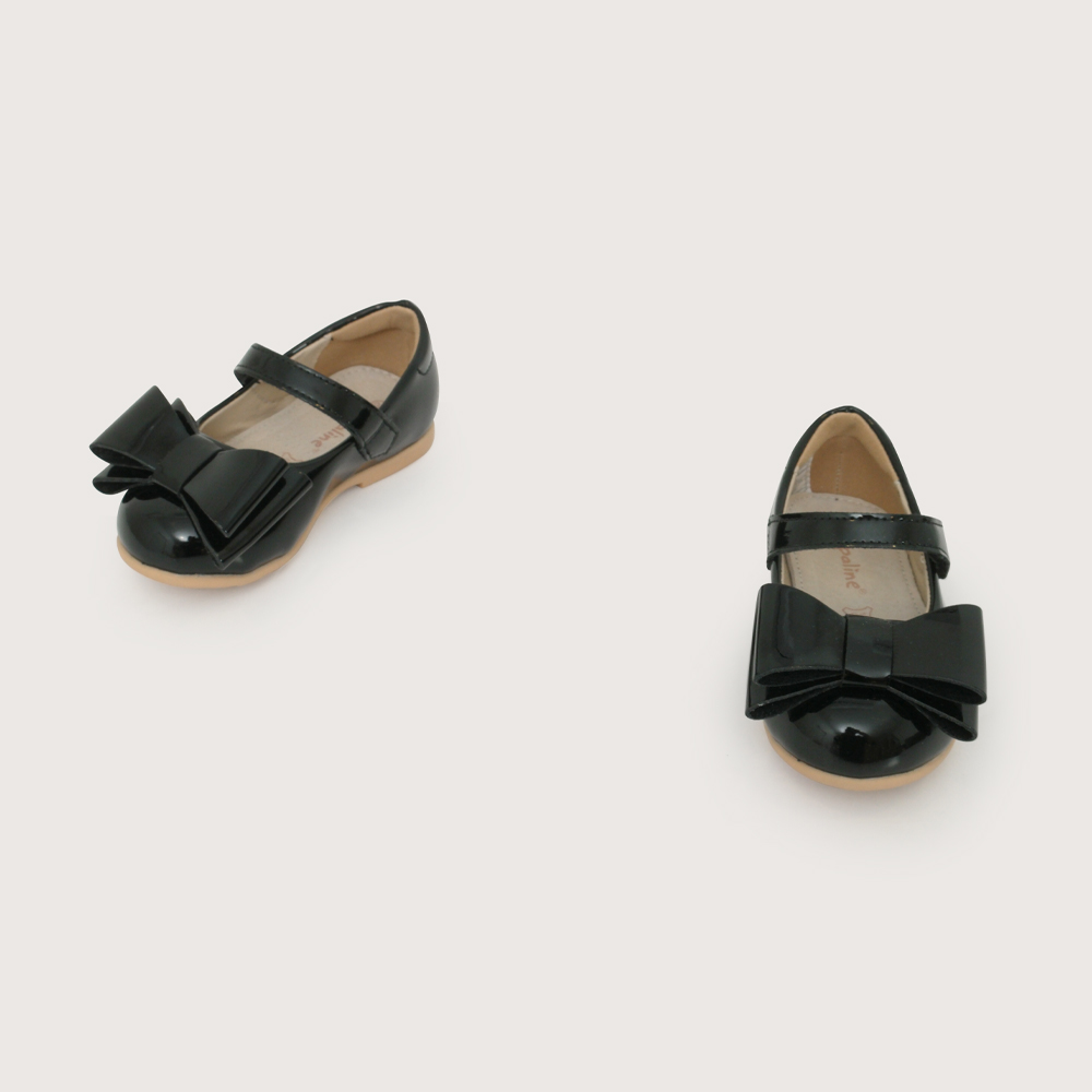 BALLERINA CASUAL NEGRA NIÑA OPALINE - 4