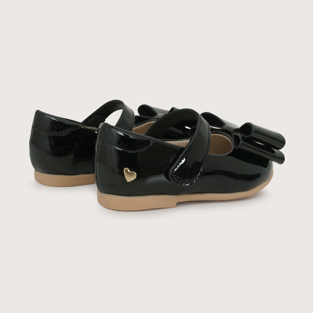 BALLERINA CASUAL NEGRA NIÑA OPALINE - 5