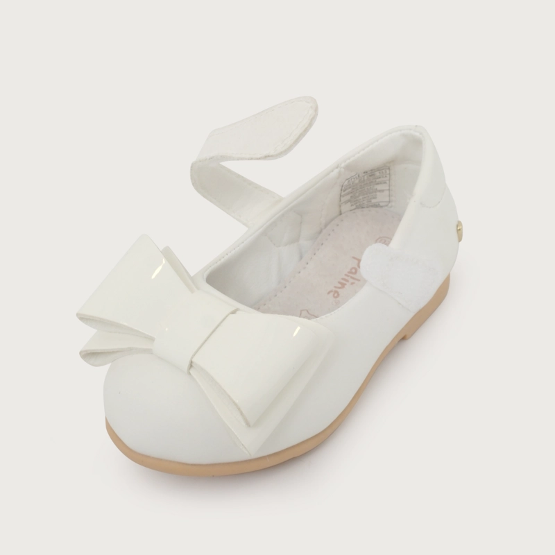 BALLERINA CASUAL BLANCA NIÑA OPALINE - 6