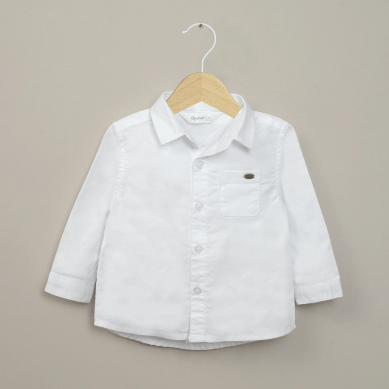 CAMISA BLANCA INFANT NIÑO OPALINE - 1