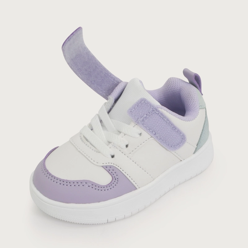 ZAPATILLA COURT URBANA BLANCA LILA UNISEX OPALINE - 6