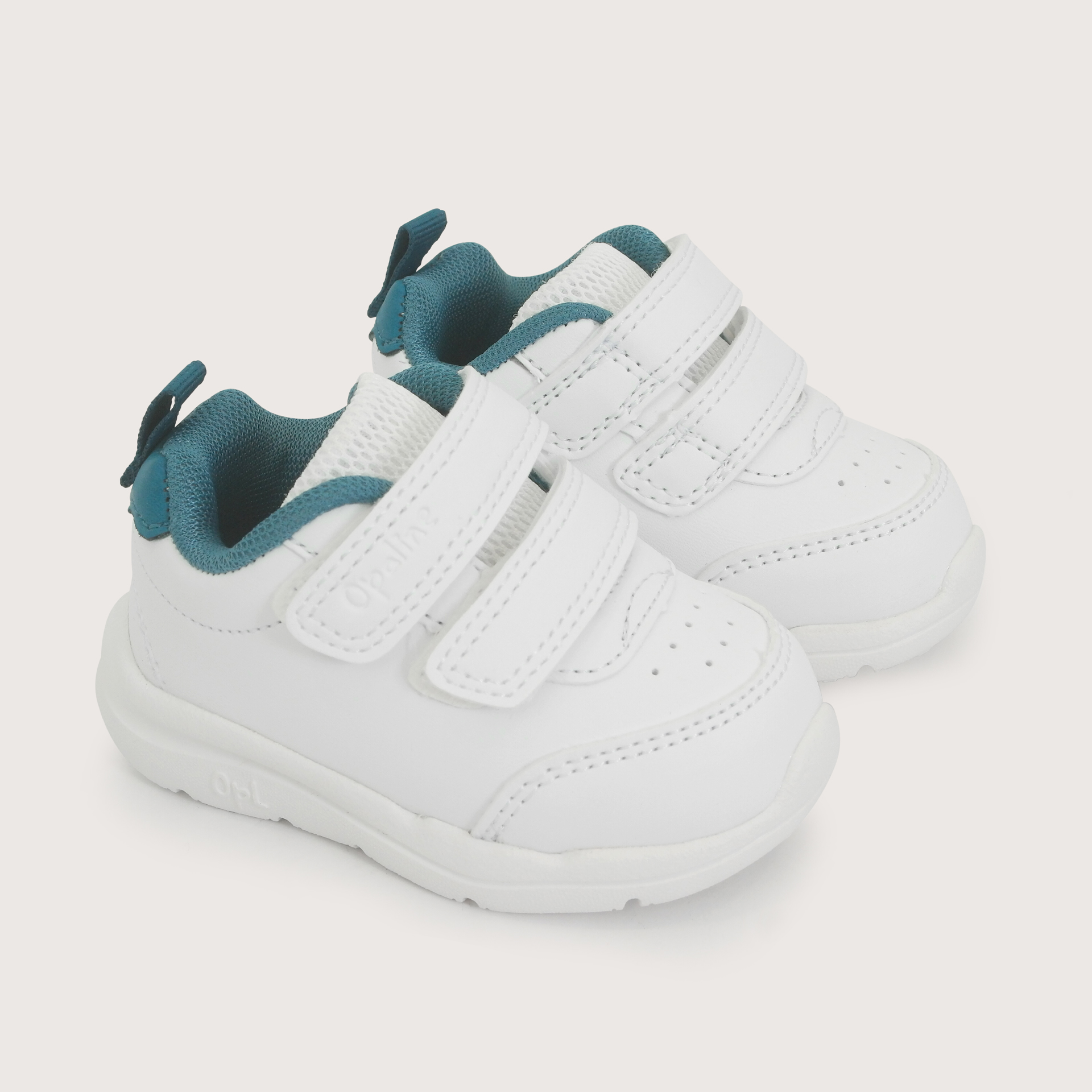 ZAPATILLA BLANCA NIÑO OPALINE - 1