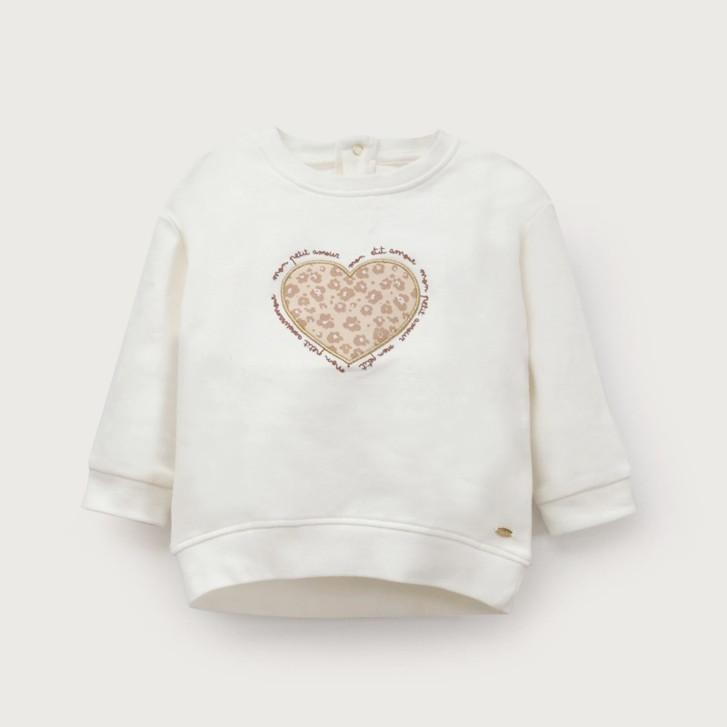 POLERON BLANCO INFANT NIÑA OPALINE - 2