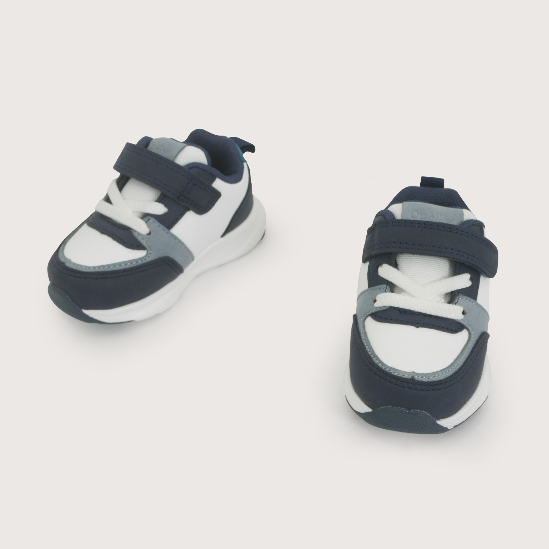 ZAPATILLA SPORT BLANCO AZUL NIÑO OPALINE - 4