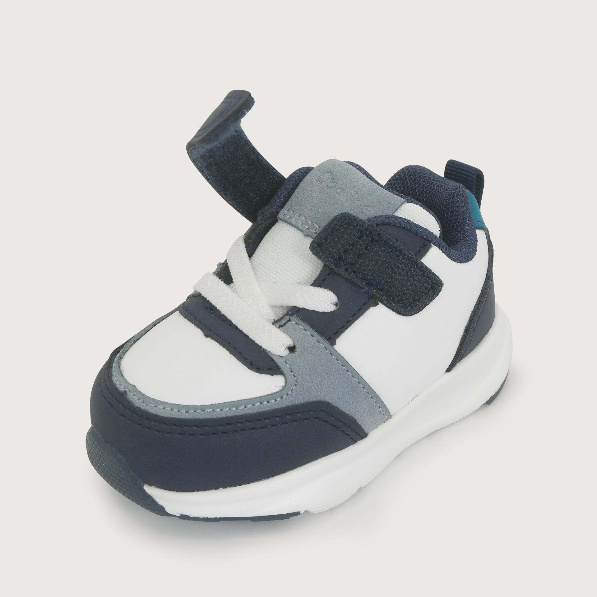 ZAPATILLA SPORT BLANCO AZUL NIÑO OPALINE - 6