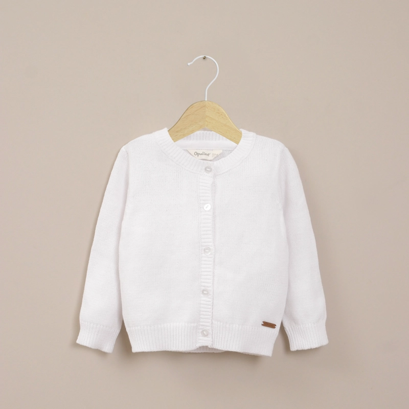 CHALECO BLANCO INFANT NIÑA OPALINE - 1