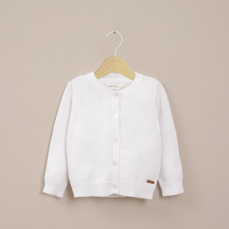 CHALECO BLANCO INFANT NIÑA OPALINE - 1