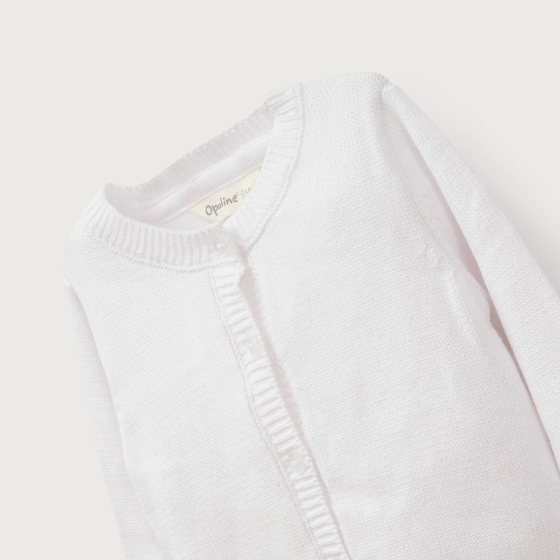 CHALECO BLANCO INFANT NIÑA OPALINE - 4