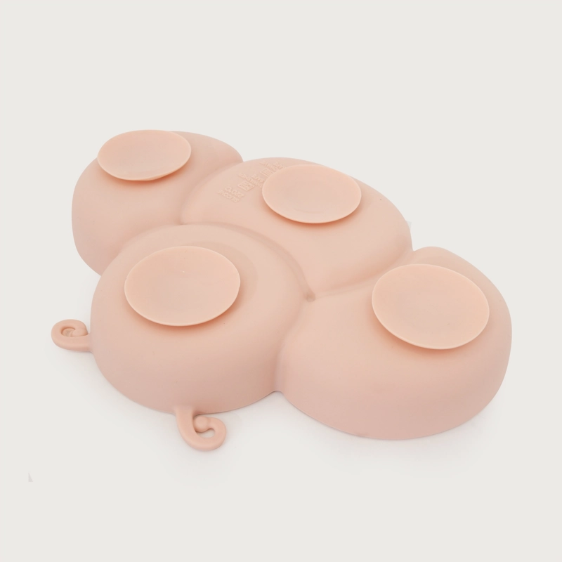 PLATO SILICONA ROSADO OPALINE - 3