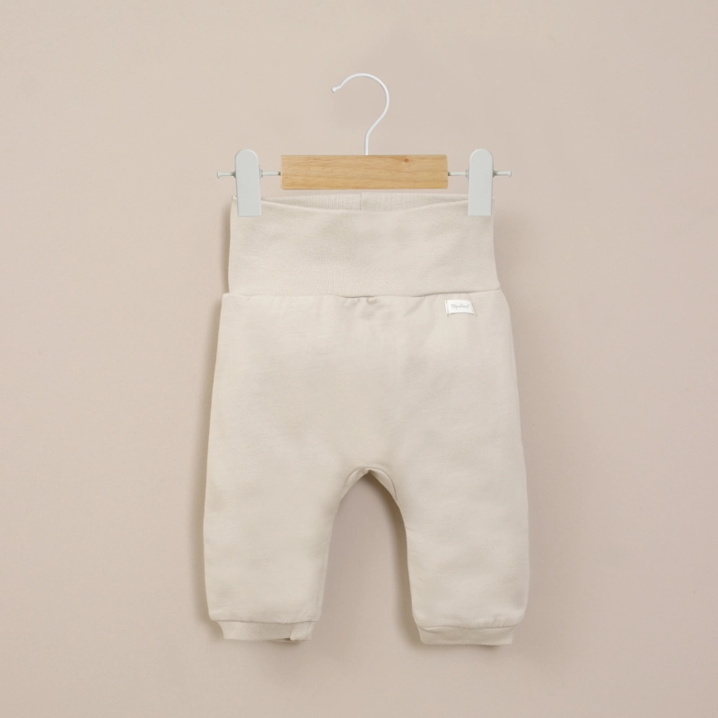 PANTALON BUZO BEBE UNISEX TAUPE OPALINE - 1