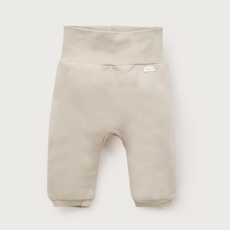 PANTALON BUZO BEBE UNISEX TAUPE OPALINE - 2
