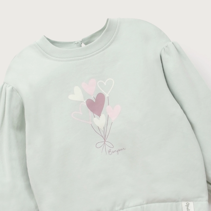 POLERON INFANT NIÑA MENTA OPALINE - 4