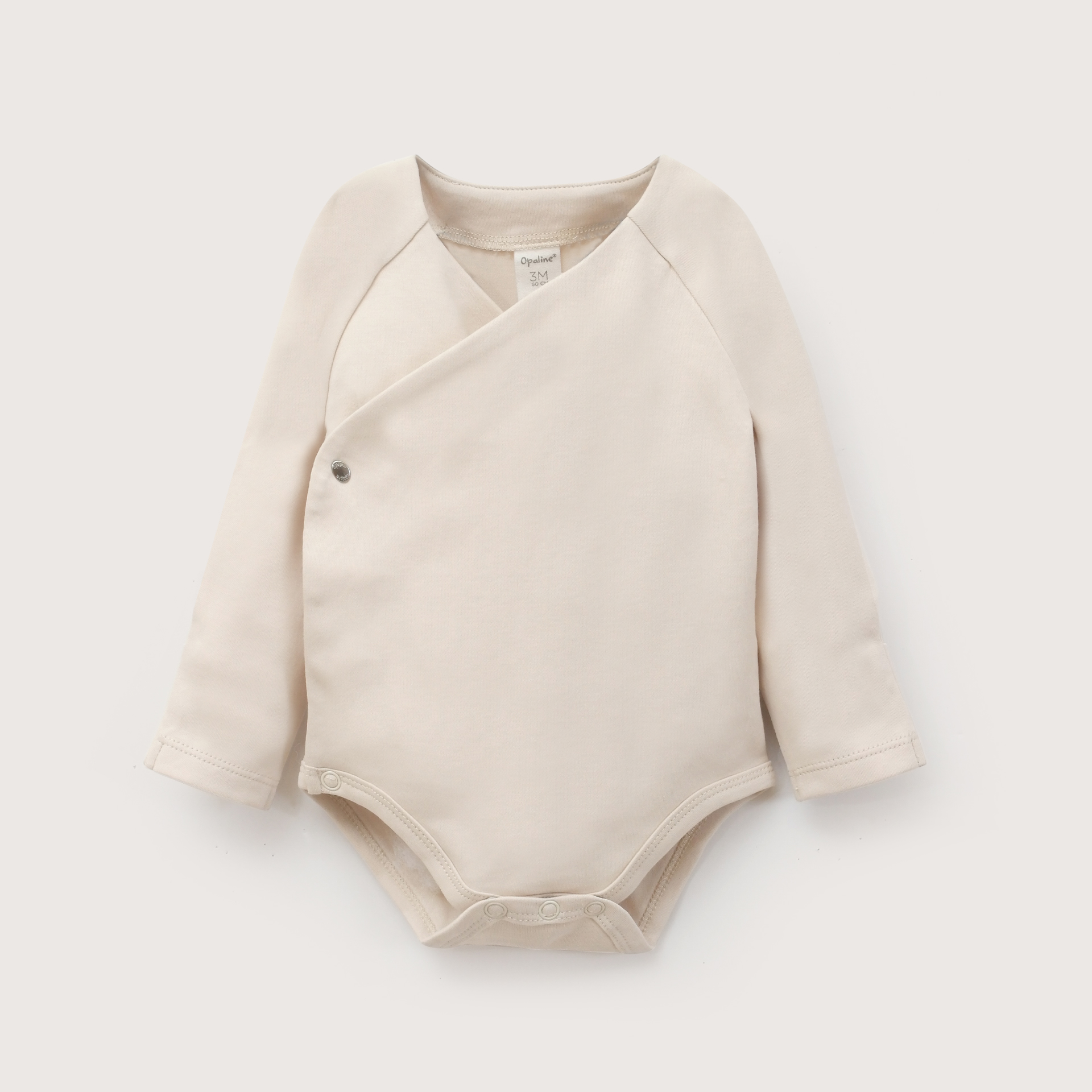 CONJUNTO CLINICA BEBE UNISEX CREMA OPALINE - 3