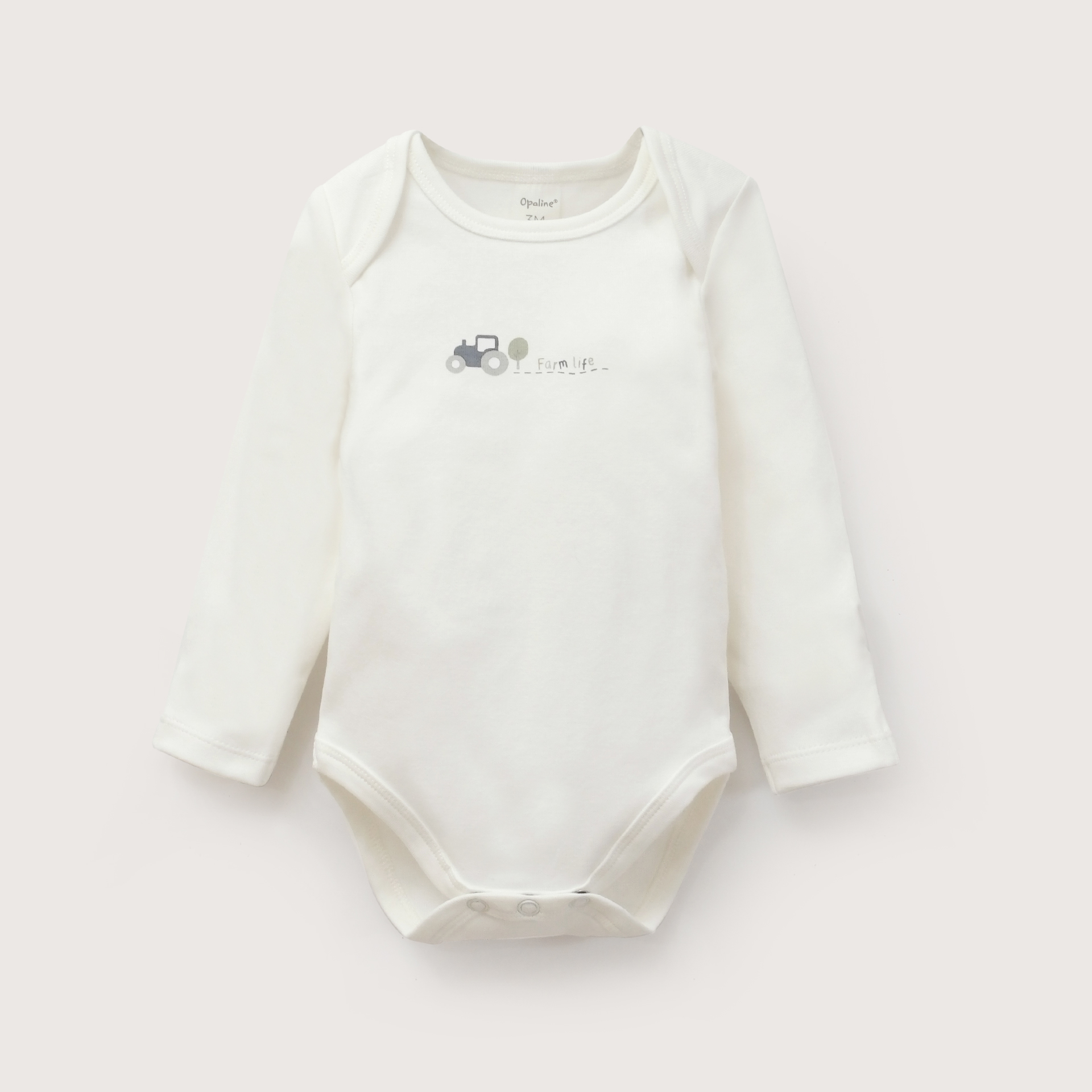 CONJUNTO BODIES BEBE NIÑO AZUL OPALINE - 3