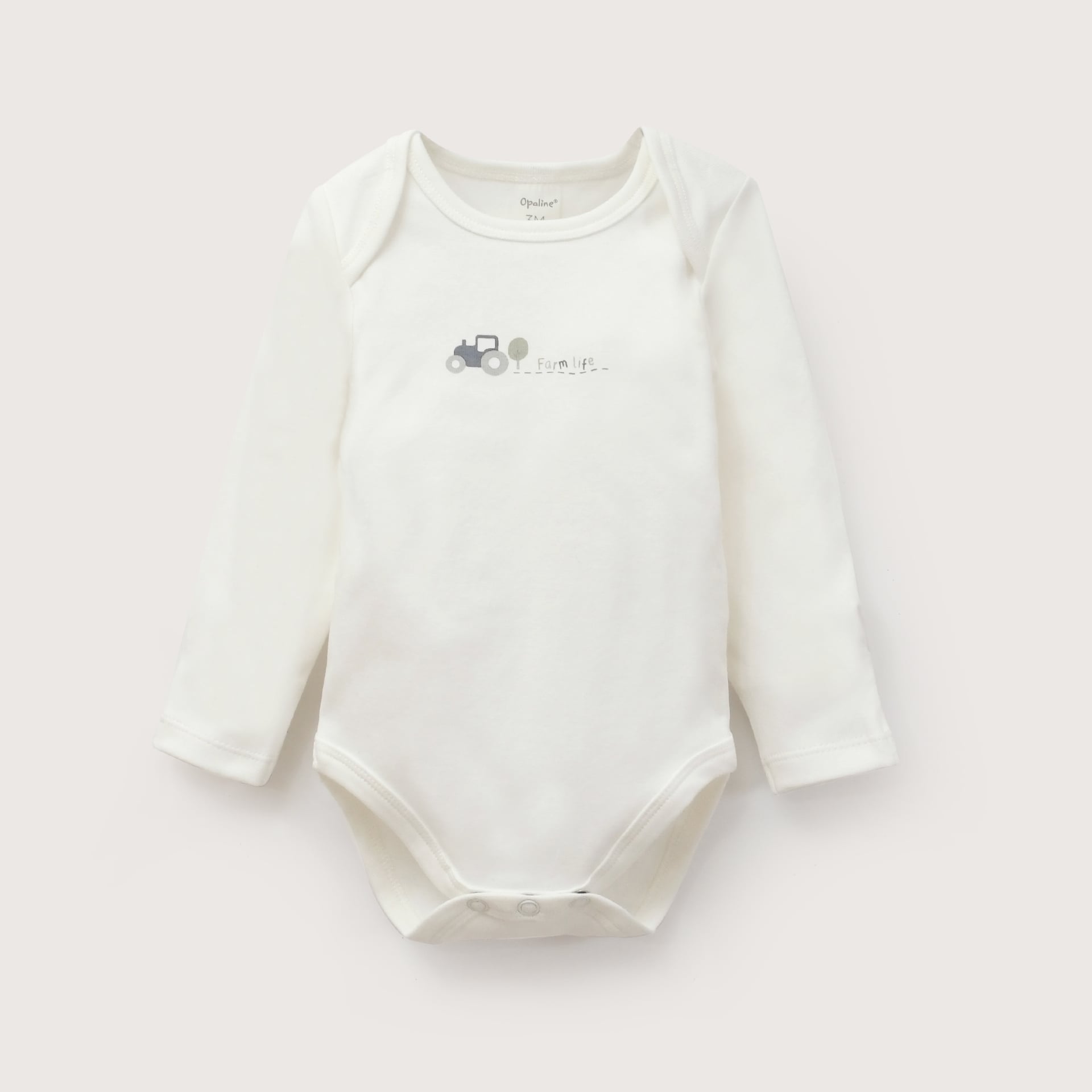 CONJUNTO BODIES BEBE NIÑO AZUL OPALINE - 3
