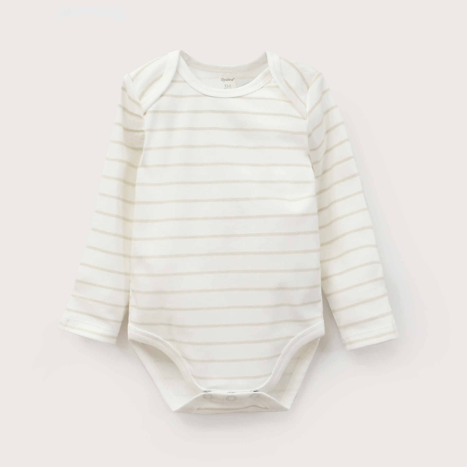 CONJUNTO BODIES BEBE UNISEX BLANCO OPALINE - 4