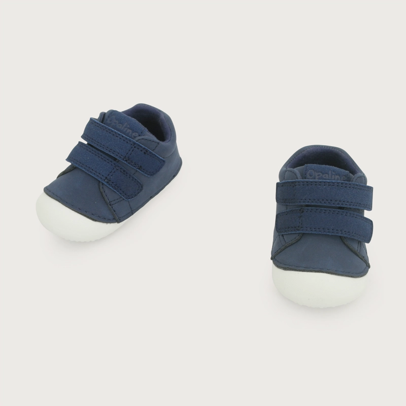 ZAPATILLA GATEADOR AZUL NIÑA OPALINE - 4
