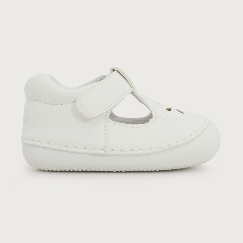 ZAPATO GATEADOR BLANCO NIÑA OPALINE - 2