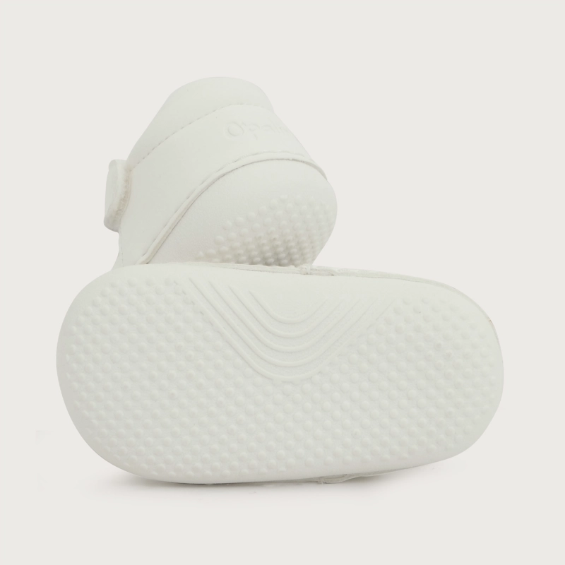 ZAPATO GATEADOR BLANCO NIÑA OPALINE - 3