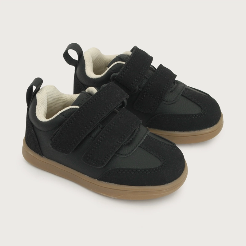 ZAPATILLA CASUAL NEGRA NIÑO OPALINE - 1