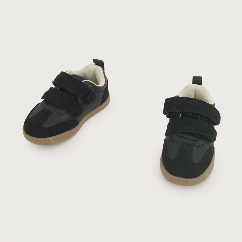 ZAPATILLA CASUAL NEGRA NIÑO OPALINE - 4