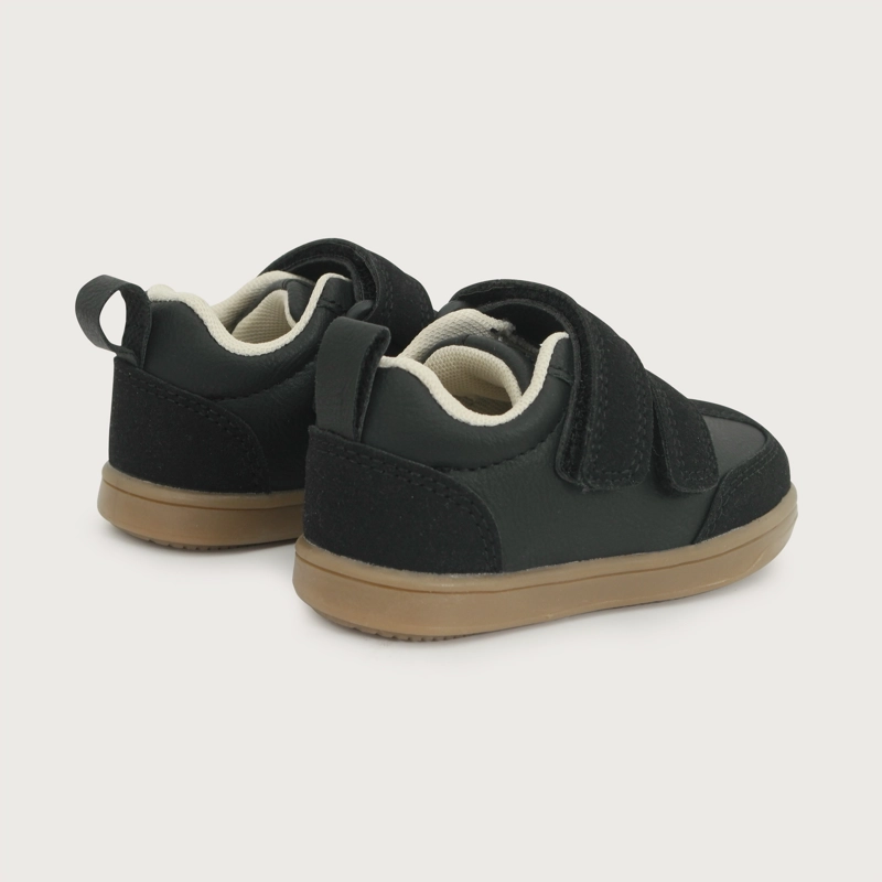 ZAPATILLA CASUAL NEGRA NIÑO OPALINE - 5