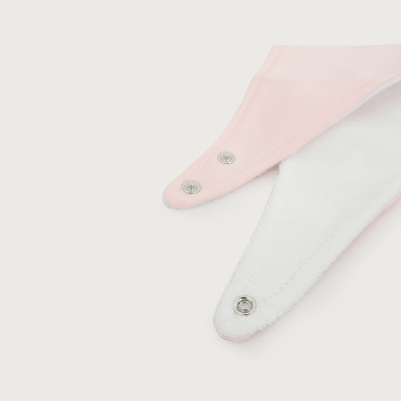 PACK DE 2 BABEROS BANDANA NIÑA OPALINE - 3
